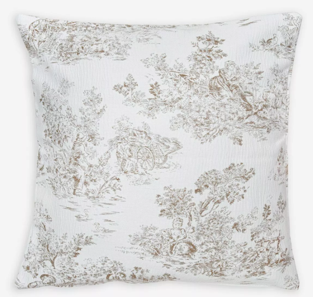 Jacquard cushion cover (Coraline. linen)